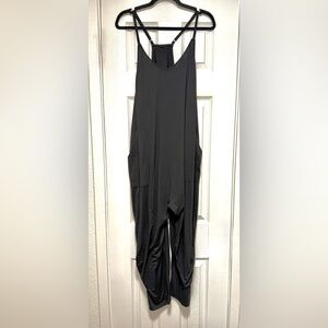 Black Sleeveless Jumpsuit